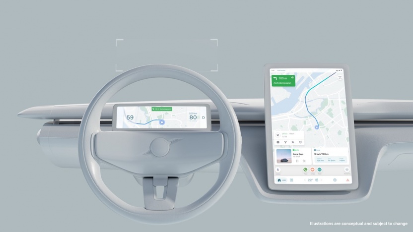 Volvo Cars и Google продолжают сотрудничество для разработки безопасного пользовательского интерфейса нового поколения